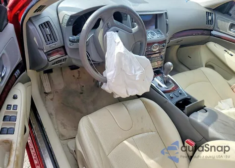 2010 Infiniti G37 z USA, uszkodzony, nr VIN JN1CV6AR7AM459148